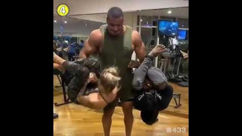 Larry wheels bonkers bicep curls