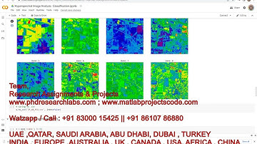 Hyperspectral image Analysis - classification - Python Code