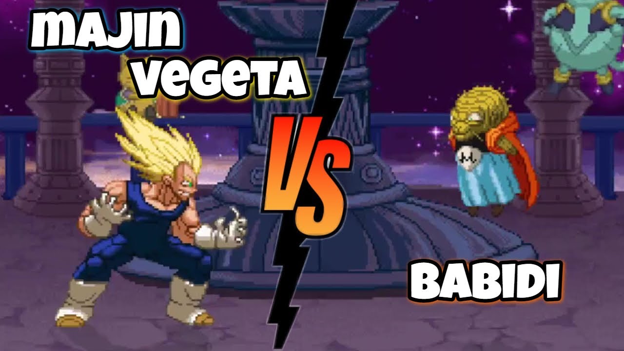 Majin Vegeta Vs Babidi dragon ball fights / mugen
