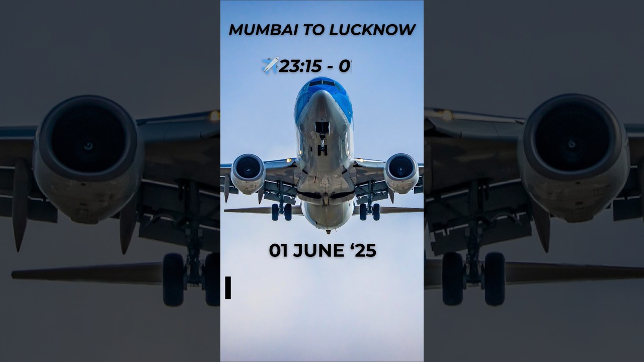 "✨Lucknow Airfare Deals 2025✈️Mumbai To Lucknow Flight | Mumbai To Lucknow Flight Ticket Price🔥"