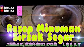 RESEP MINUMAN SIRSAK SEGAR||Menu buka puasa