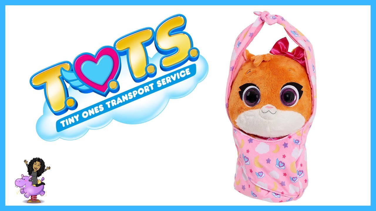 Disney Jr T.O.T.S Cuddle & Wrap Plush Mia The Kitten 
