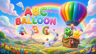 Learn ABC Letters with Balloon Friends | Alphabet Songs for Preschoolers