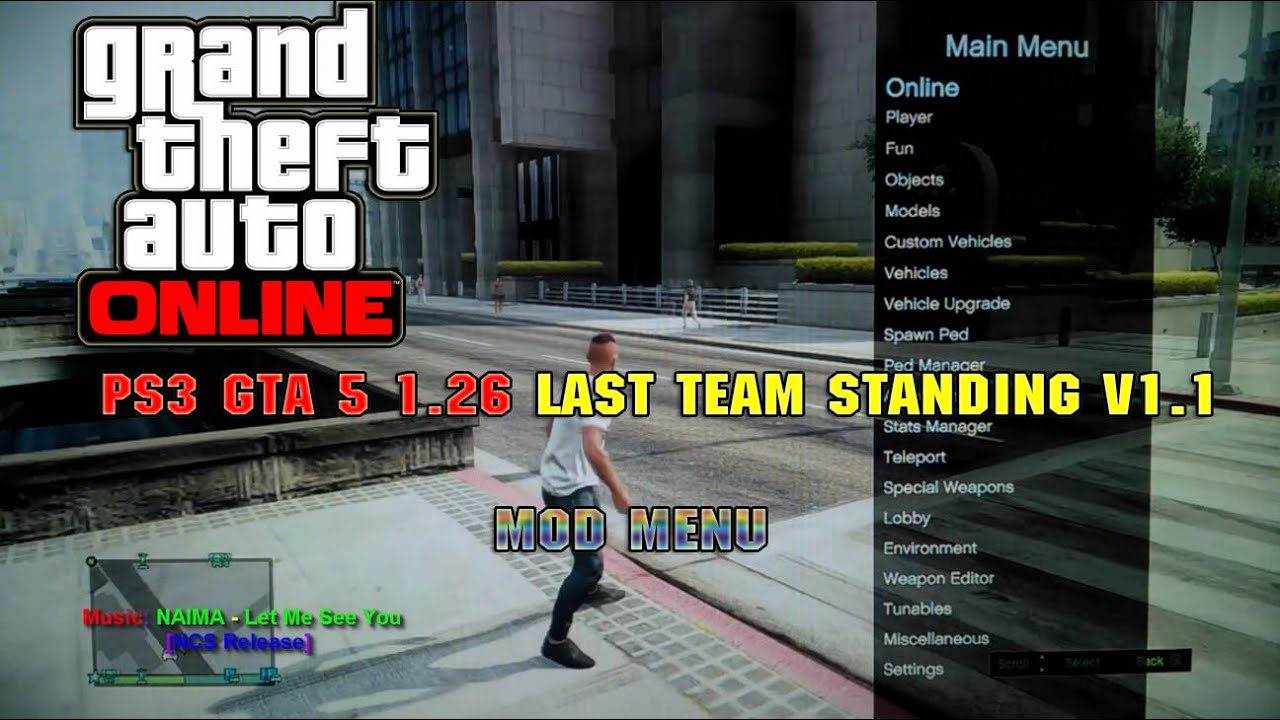 Xbox 360 GTA 5 1.26/TU26 Online/Offline Mod Menu