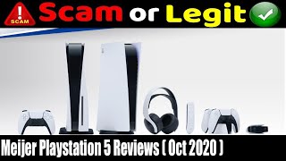 Meijer Playstation 5 Reviews (Oct 2020) ! Is meijer.com scam or legit