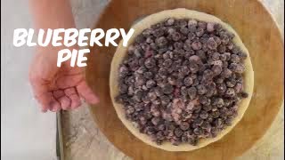 Blueberry Pie | Frozen Blueberries