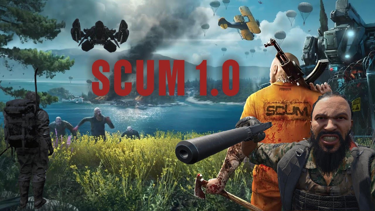 SCUM 1.0 Surviving The Deadly Island + Looting PvP and NPCs