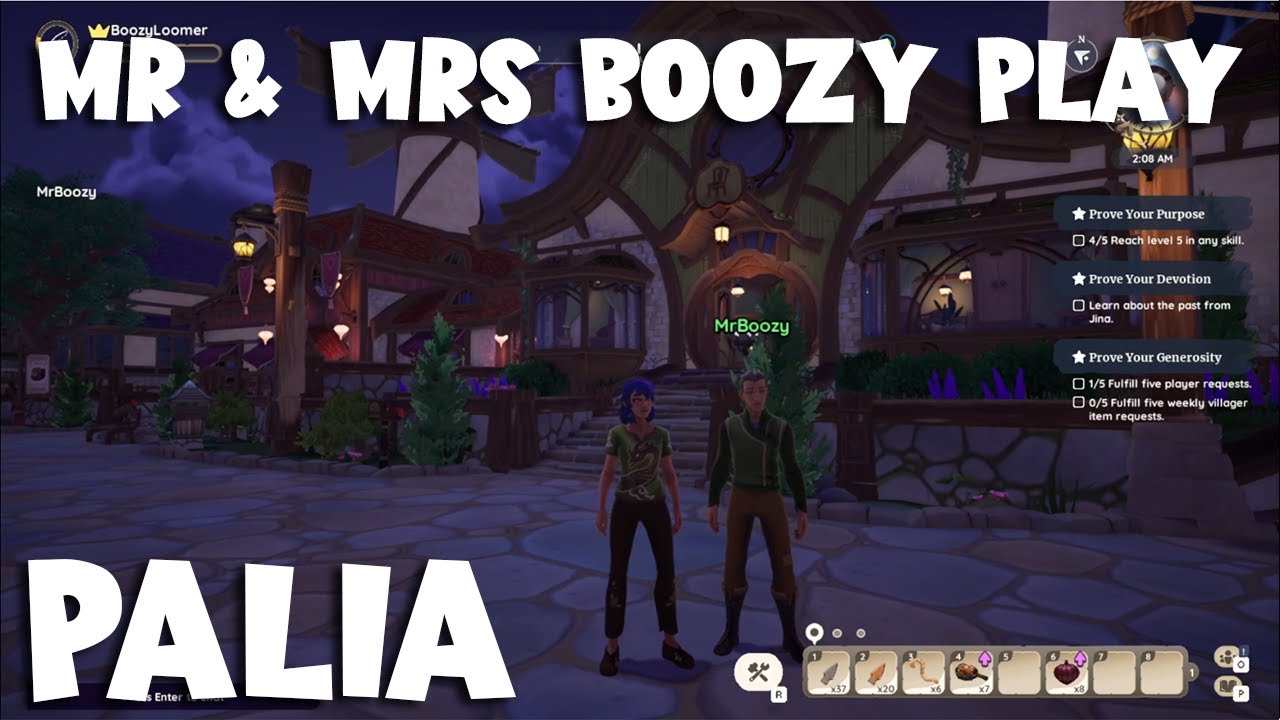 Mr & Mrs Boozy Play Palia | Part 1 - YouTube