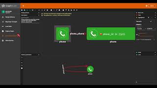 TigerGraph Visual Query Builder Demo: Num of Calls Guide