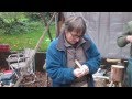 Spoon carving tutorial with Jill Swan and APT Kent - log to spoon in 15 mins - how to make Spoon carving tutorial with Jill Swan and APT Kent - log to spoon in 15 mins - how to make