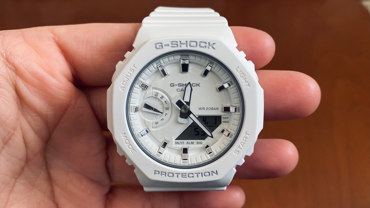 MONTRE FEMME CASIO G SHOCK GMA S2100 4AER