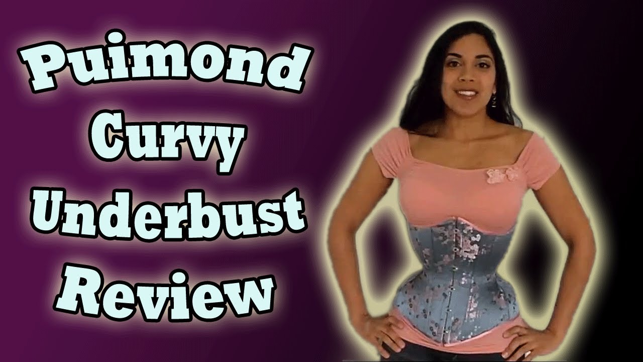 Katie New Curvy Waist Training Underbust Corset