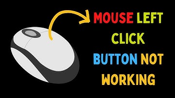 How to Fix Mouse Left Click Button Not Working on Windows 11