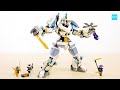 レゴ ニンジャゴー ゼンのニンジャチタンメカ 71738 ／ LEGO NINJAGO Zane's Titan Mech Battle Speed Build & Review