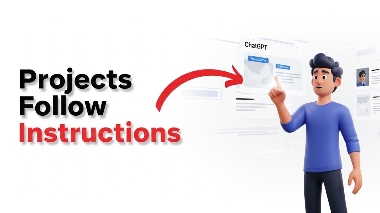 How to Create Projects in ChatGPT That ALWAYS Follow Your Instructions ...