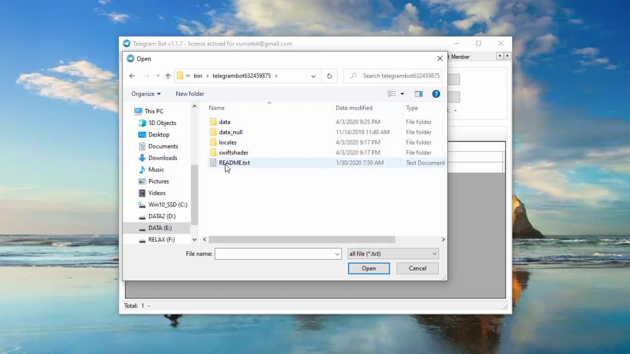 Full video demo - ASB Telegram Bot API Function