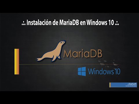 .:. Instalación de MariaDB en Windows 10 .:.