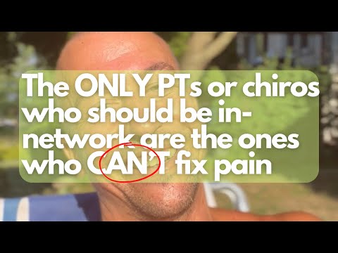 #chiropractor or Physical Therapists Should NOT Go In-Network - Here’s Why!