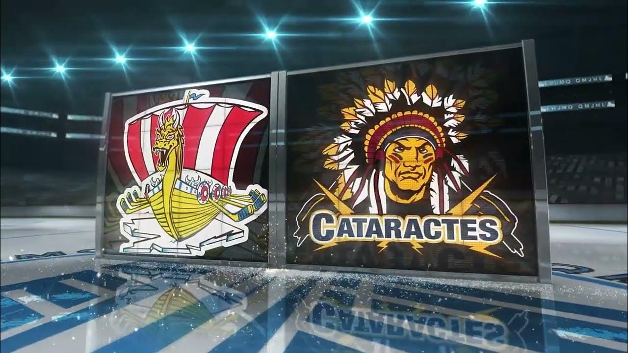 282 Drakkar Baie Comeau 1 Cataractes Shawinigan 5 14 12 22 YouTube