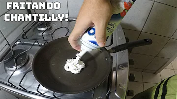 O que fazer para o chantilly não ficar com ar?