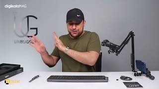 کیبورد بی‌ سیم لاجیتک مدل CRAFT