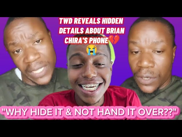 TRUTH WATCHDOG REVEALS HIDDEN DETAILS ABOUT BRIAN CHIRA'S PHONE😮🙆‍♀️WHO IS HIDING IT u0026 WHY??🙆‍♀️ class=