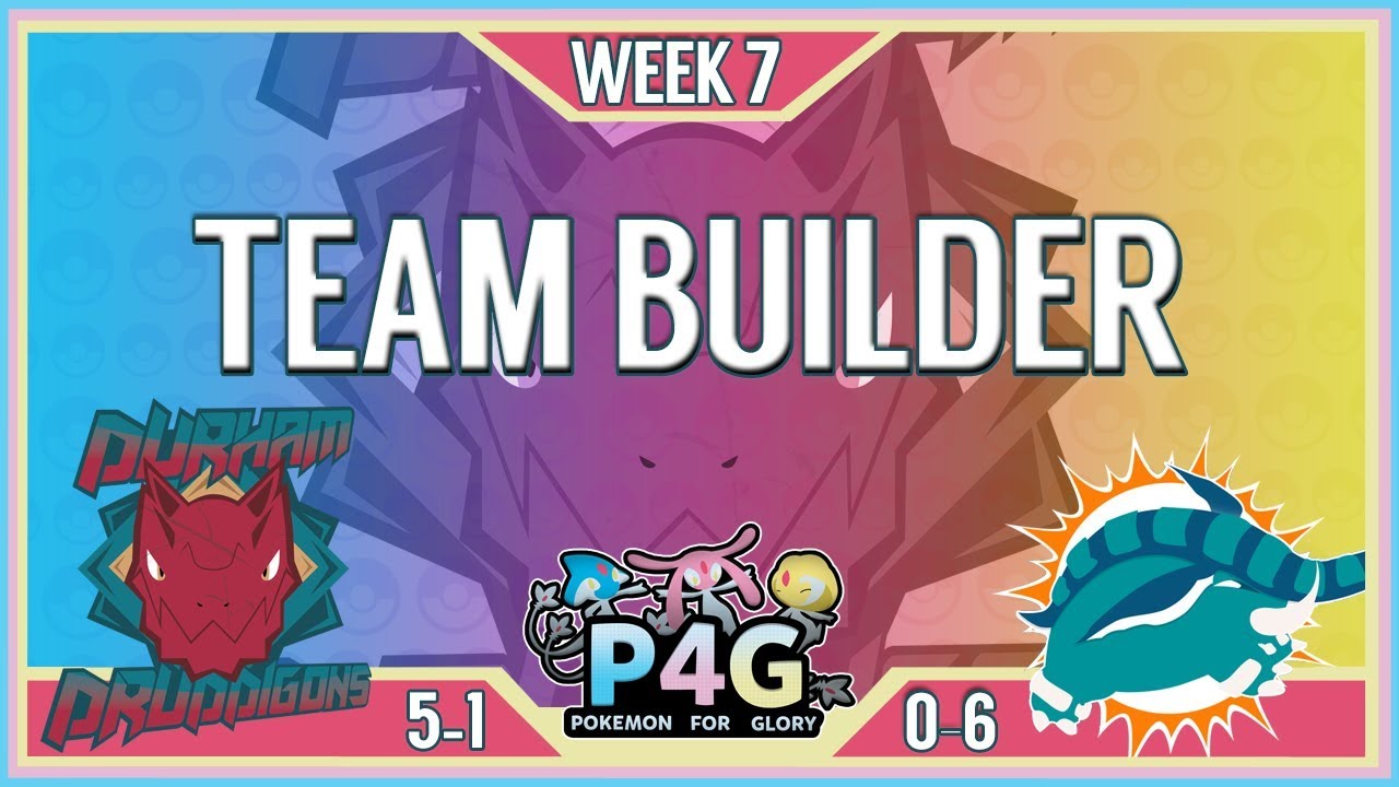 P4G S2 W7 Teambuilder: Durham Druddigons VS Miami Donphans