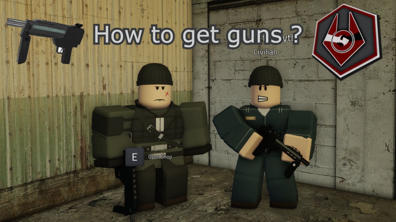 Where to buy weapons/guns as Citizen | Roblox [RP] CITY-17 0.6 [TUTO ...