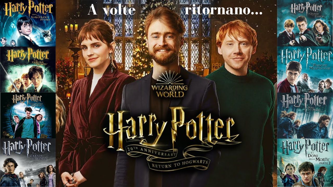 Harry Potter: Tutti i film + Reunion - YouTube