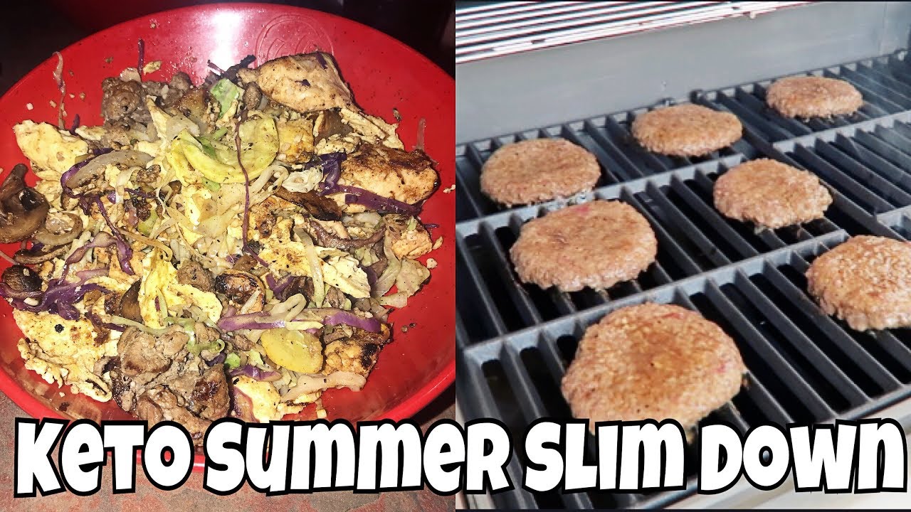Keto Summer Slim Down Day 6 Keto Genghis Grill, Family Time & Burgers