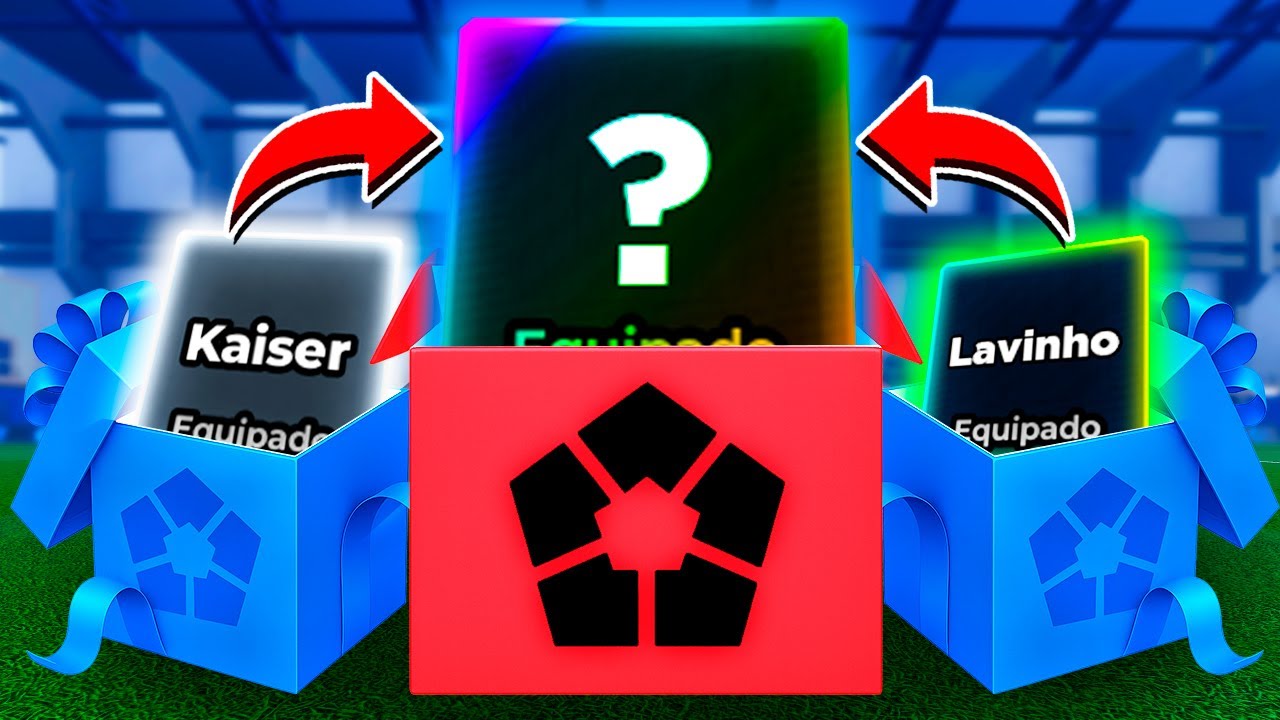 A CAIXA MISTERIOSA ESCOLHEU MEU ESTILO no Blue Lock Rivals! 🎁