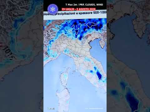 Video SUPER CALDO! Fino a 40°C e Notti Tropicali