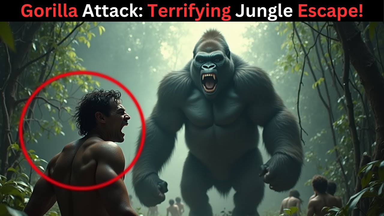 Trapped in the Gorilla’s Territory: A Deadly Jungle Escape! - YouTube
