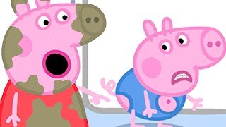 peppa pig english episodes peppa pig loves muddy puddles peppa pig official