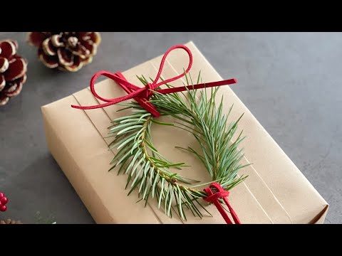 (ENG) 크리스마스 선물포장 아이디어 #giftwrapping 119