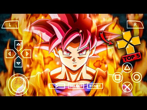 Top 5 Dragon Ball Z Games For Android l Some Need PPSSPP Emulator 