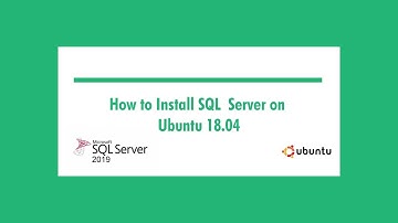 Microsoft SQL Server 2019 Installation on Ubuntu 18.04 LTS Step by Step #Ubuntu #MSSQL #SQL