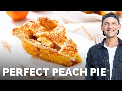 The Perfect Peach Pie | Seriously, the BEST!