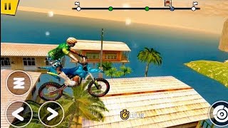 Trial Xtreme 4 #47 - THAILAND lvl 6-10 (Blue Sea Motocross) - Android Game On PC screenshot 1