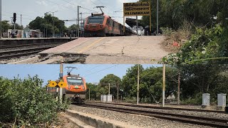 🫡16601 ERODE - JOGBANI Amrit bharat exp Slow skipping ❤️🔥 | HWH WAP5'S | INDIAN RAILWAYS 🇮🇳