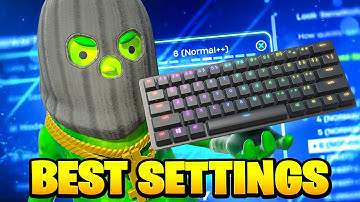 *NEW* Best Keyboard SETTINGS in Chapter 6 Season 2 + Sensitivity (Fortnite Tutorial)