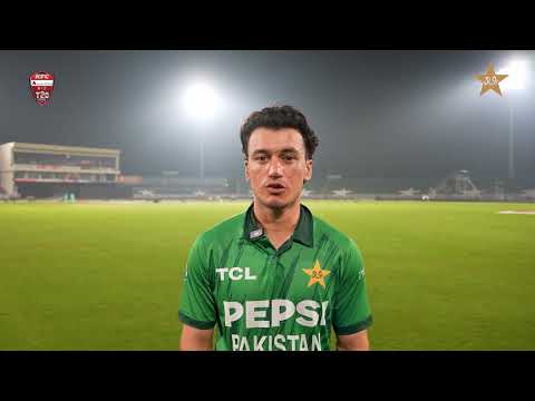 Maaz Sadaqat Delighted with His Maiden T20I Fifty & Attacking Strokeplay