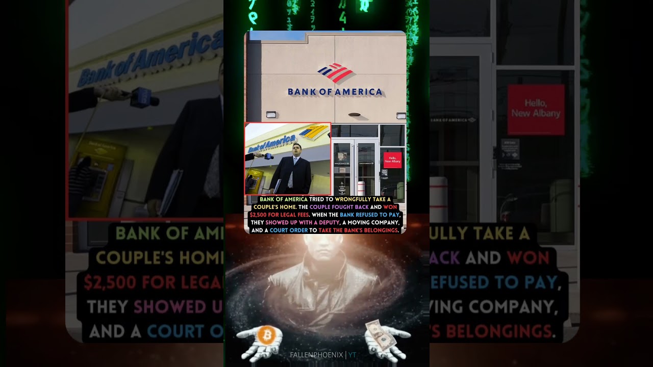 Bank of America tried to wrongfully take a couple's home. 🤯🔥 
