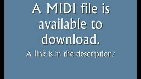 Captain Pugwash Theme Composed in Cubase 5