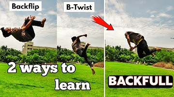 Learn How to do a BACKFULL / 2 ways to learn Backfull 🔥