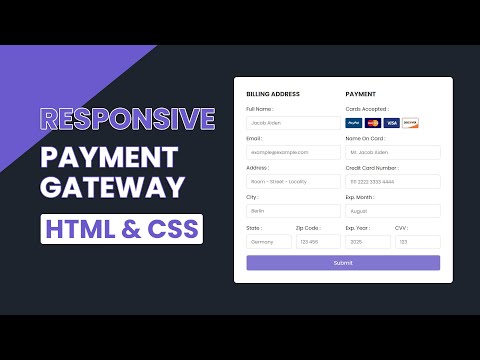 Responsive Payment Gateway
