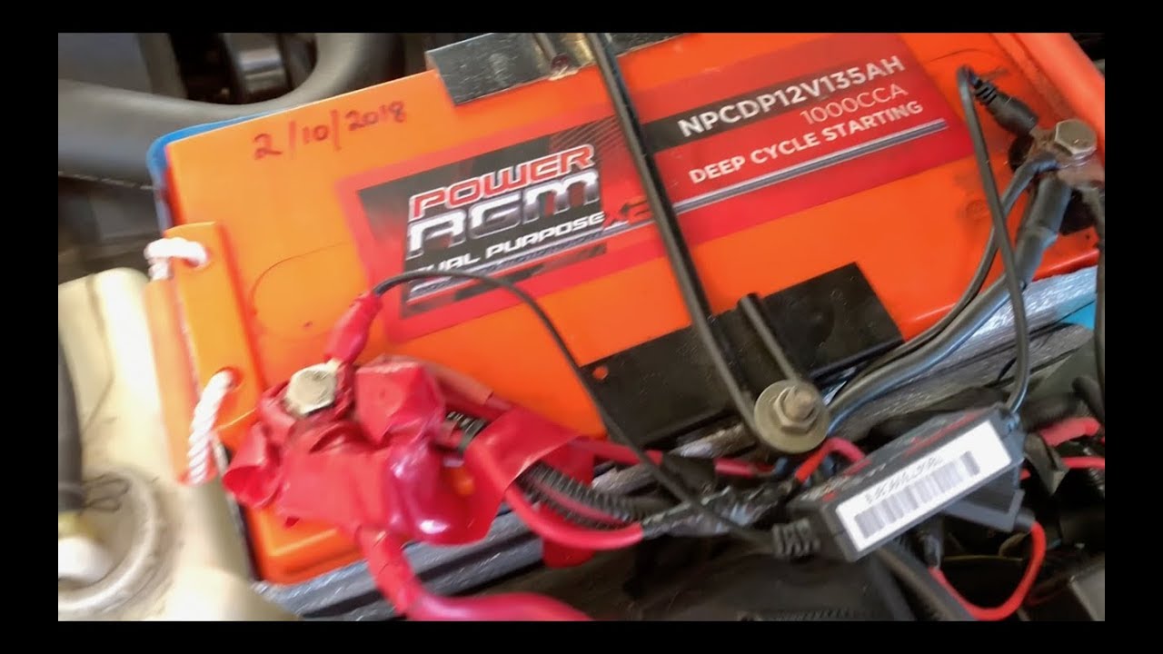 under agm battery YouTube