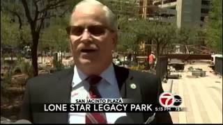San Jacinto Plaza a 'Lone Star Legacy Park'