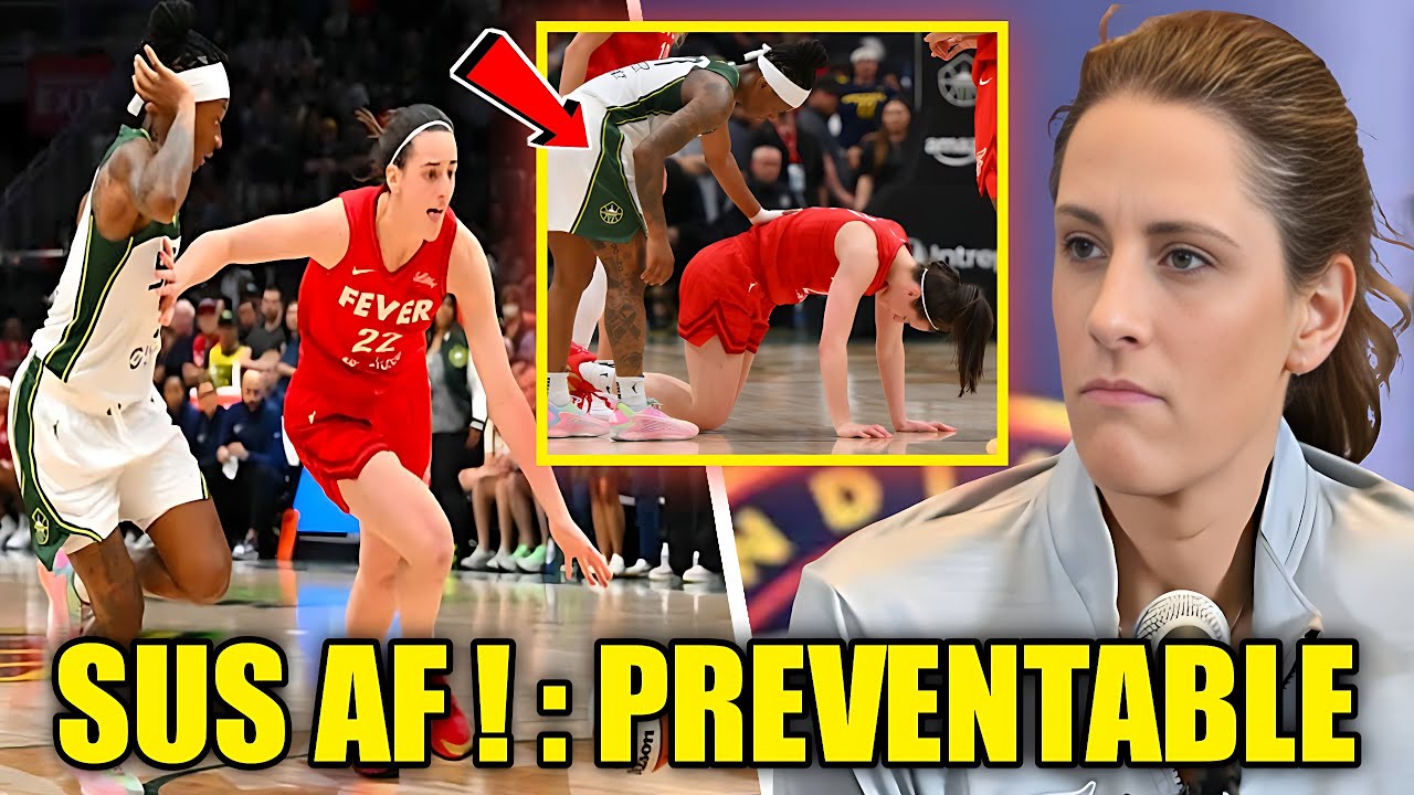 The UGLY TRUTH Behind Caitlin Clark’s Injury — Fever Fans Are OUTRAGED! 😡🚨