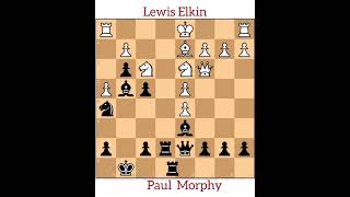 Paul Morphy Removes Enemy's WILL TO FIGHT!!! No Engine Time